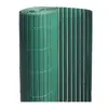 Canisse pvc double face Vert 18 m - 6 rouleaux de 3 x 1,50 m Jardideco