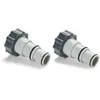 Lot de 2 adaptateurs males 32 - 38mm INTEX