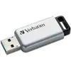 Clé USB Verbatim Secure Pro 64 Go - Gris, Noir - USB 3.2