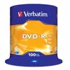 Verbatim 43549 4.7Go 16x DVD-R Matt Silver - 100 Pack Spindle
