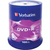 Verbatim - 100 x DVD+R - 4.7 Go 16x - argent mat - spindle