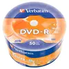 Verbatim - 50 x DVD-R - 4.7 Go (120 minutes) 16x - argent mat - spindle