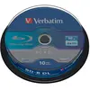 Verbatim (43746) : BD-R DL 6x 10-pack : Blu-Ray Optical Media