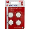 Verbatim Pile Verbatim CR2016 - Pile au lithium 3V (pack de 4)
