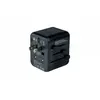 Adaptateur de voyage universel Verbatim UTA-01 avec 2 x ports USB-A Noir