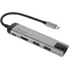 Verbatim 49141 USB-C Multiport Hub USB 3.1/USB 3.0 x 3/HDMI/RJ45 Métallique
