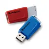 Verbatim V Store N CLICK Clé USB 32 GB rouge bleu 49308 USB 3.1 (Gen 1)