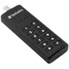 Verbatim 49431 64 go usb-c 160 mb/s protection par code daccès et cryptage noir