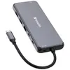Hub USB-C - Verbatim - CMH-14 - 2x HDMI - 1x VGA - 10 ports