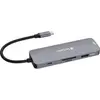 Hub USB-C - Verbatim - CMH-08 - 2x HDMI - 3x USB-A - 1x USB-C