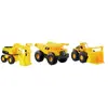 Caterpillar Funrise Pack Flotte De Construction 3 Véhicules Cat
