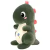 Peluche En Coton PP motif dinosaure 30cm vert foncé 1036