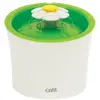 Distributeur Chat   Catit Fontaine à eau Flower coloris vert   3 litres