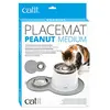 CAT IT Napperon en forme d'arachide - Format moyen - Gris - Pour chat