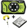 Pentax WG-8 kit avec batterie DB110 et dragonne - Vert