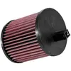 Filtre à air K&N FILTERS, par ex. pour Opel, Vauxhall, Chevrolet, Cadillac