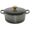 Cocotte LE CREUSET 24CM THYM BOUTON DORÉ