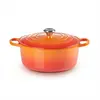 Cocotte en fonte ronde Volcanique - Le Creuset 26cm