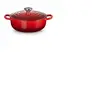 Le Creuset Poêle à Risotto en fonte 24 cm Cerise