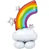 amscan Ballon en aluminium : Arc-en-ciel : 127 cm