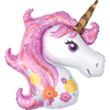 amscan ballon magical unicorn 83x73 cm - 3727301