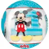 RueDeLaFete Ballon en aluminium rond 40 cm : 1er Anniversaire Mickey™