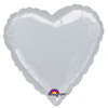 Amscan ballon alu coeur 43cm argent