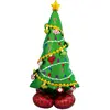 Amscan Ballon géant AirLoonz sapin de Noël 149 x 78 cm - Vert