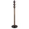 Umbra Porte manteaux sur pied 9 crochets repliables Flapper noir et noyer.