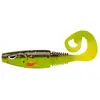 Leurre souple Berkley Sick Curl 12cm : Coloris Berkley - Brown Chartreuse