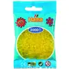 2 000 perles mini (petites perles Ø2,5 mm)- jaune transparent