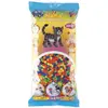 HAMA Sachet de 6000 perles moyennes mélange néon