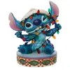 ENESCO Figurine Disney Tradition - Lilo Et Stitch - Stitch Avec Guirlandes