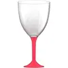 20 Grands verres à Eau, pied CORAIL