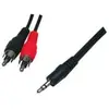 No Name Câble Audio Jack 3.5 / 2 RCA 5m