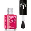 Rimmel London - SUPERGEL Vernis à ongles 12 ml Rose female