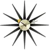Vitra SUNBURST CLOCK BLACK/BRASS