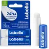 Labello Stick Soin des Lèvres Hydratant Huiles naturelles Original Lot de 2 x 4,8g