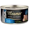 6x80g Filets Fins Naturels thon, crevettes Miamor - Nourriture pour Chat