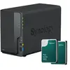 Synology DS223 - 2 Baies avec 2 Disques de 4 To