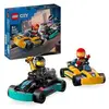Karts et Pilotes de Course LEGO City - Ensemble de Jeu Amusant - Neuf