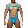 Ensemble Harnais + Jockstrap ARMY BLUST Bleu-Rose S/M