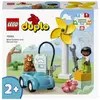 LEGO® DUPLO® : Éolienne et Voiture Électrique - Jeu Éducatif pour Enfa...