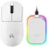 MCHOSE A7 V2  Ultra Plus Lightweight - Sans fil - Blanc