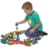Blocs en bois - MELISSA & DOUG - 100 blocs en 4 couleurs et 9 formes