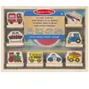 Melissa et Doug mon premier jeu de timbres en bois - Véhicules