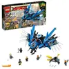 LEGO Ninjago - Foudre Jet 70614 - Noir - A monter soi-même - Enfant - ...