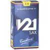Vandoren V21 boîte de 10 anches pour saxophone alto, force 3,5