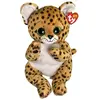 Animal en peluche Ty Beanie Bellies Medium Lloyd le léopard 30 cm
