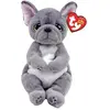 Ty - Beanie Babies - Peluche Wilfred Le Chien 15 cm, Gris, TY40596